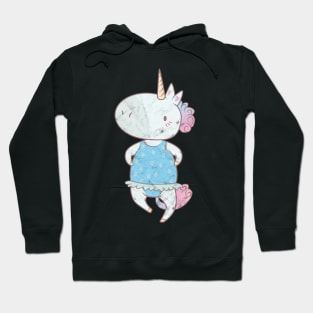 Unicorn Ballett T-Shirt Hoodie